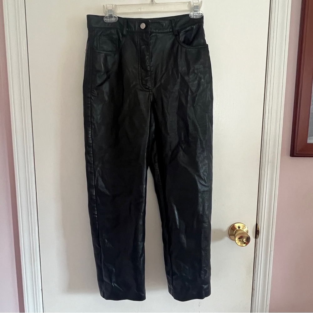 Aritzia Melina Faux Leather Pants